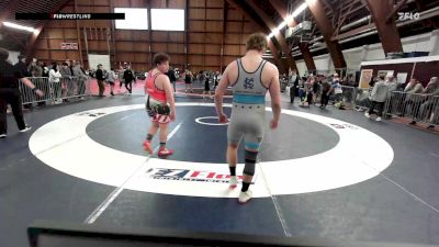 225A lbs Rr Rnd 1 - Jesse Calhoun, Orchard vs Noah Mathis, Bobcat Wrestling Club