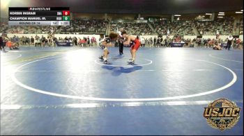 140 lbs Round Of 16 - Korbin Ingram, Shelton Wrestling Academy vs Champion Manuel Jr., Highlander Youth