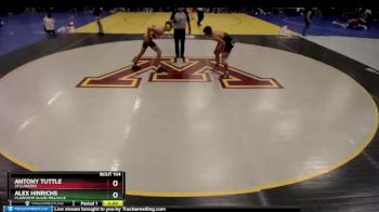 160 lbs Champ. Round 1 - Antony Tuttle, Stillwater vs Alex Hinrichs, Plainview-Elgin-Millville