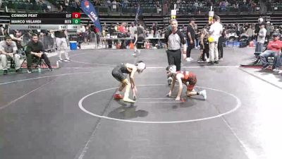 55 lbs Consolation - Connor Peat, Elite NJ vs Marco Velardi, Ruthless