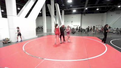136 lbs Rr Rnd 1 - Baylee Aust, Fallon Outlaws WC vs Kai Pare, Coast Wr Acd