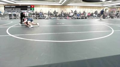 89 lbs Rr Rnd 1 - Jonah Lopez, Scrap Yard Garage vs Zachary De Hoyos, Champions WC