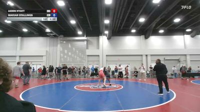 144 lbs Cons. Sub-quarters - Aiden Hyatt, Roundtree Wrestling Academy vs Makian Stallings, Skull & Crossbones Wrestling