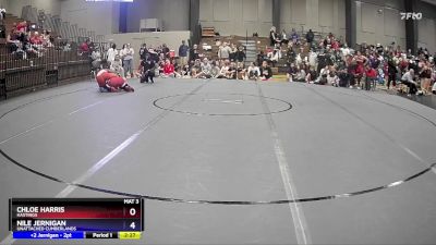 180 lbs Quarterfinal - Nile Jernigan, Unattached Cumberlands vs Chloe Harris, Hastings