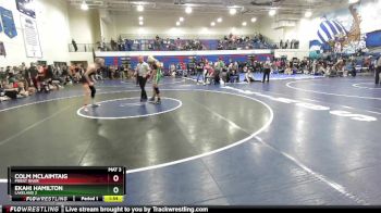 144 lbs Quarterfinal - Colm McLaimtaig, Priest River vs Ekahi Hamilton, Lakeland 2