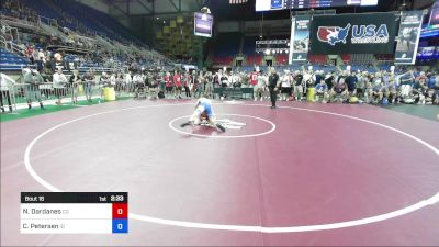 132 kg Rnd Of 256 - Nick Dardanes, CO vs Clark Petersen, ID