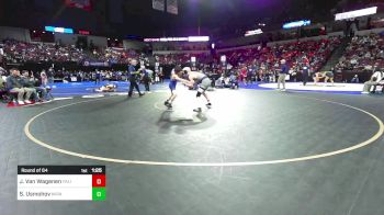 126 lbs Round Of 64 - James Van Wagenen, Palisades vs Sardor Usmohov, Mira Mesa