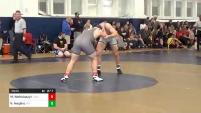 184 lbs Prelims - Max Wohlabaugh, Clarion vs Nicholas Meglino, Pittsburgh