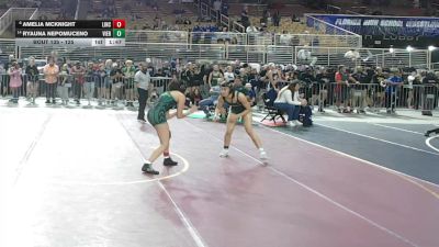 125 lbs Cons. Round 1 - Ryauna Nepomuceno, Viera vs Amelia McKnight, Lincoln