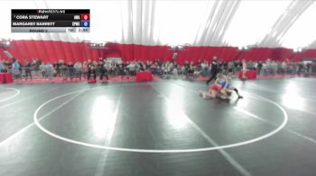 110 lbs Round 2 - Cora Stewart, Askren Wrestling Academy vs Margaret Barrett, Sauk Prairie Wrestling Club