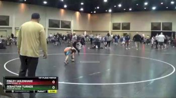 45 lbs Finals (2 Team) - Sebastian Turner, Missouri Black vs Finley Uhlenhake, Iowa Silver