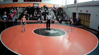 12U - 95 lbs Round 3 - Bradley Vargovich, Latrobe vs Keith Carey, Albert Gallatin