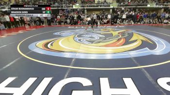 126 lbs Quarterfinal - Braedon Goes, Saint John's Prep vs Ethan Buonanducci, Enfield