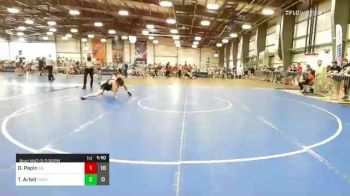 126 lbs Rr Rnd 3 - Dylan Pepin, Combat Athletics Black vs Tillman Artell, Team Nauman Black