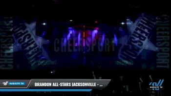 Brandon All-Stars Jacksonville - Crush [2021 L2 Senior - Medium Day 2] 2021 CHEERSPORT National Cheerleading Championship