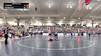AA 138 lbs Cons. Round 3 - Tyler Hix, Cookeville High School vs Jayden Stitt, Nolensville High School