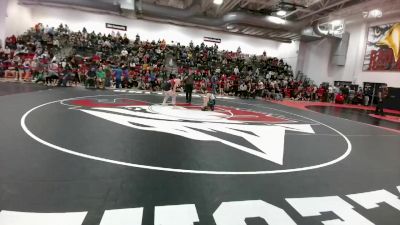 125 lbs Champ. Round 1 - Zoe Chamberlin, Chatfield vs Emily Kraeknke, Thunderridge