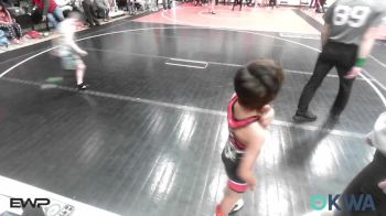 52 lbs Rr Rnd 5 - Silas Wheeler, Locust Grove Youth Wrestling vs Maverick Lee-degraffenreid, Checotah Matcats
