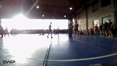 119 lbs Consi Of 8 #2 - Brighton Harp, Tahlequah Wrestling Club vs Kash Brunson, Hilldale Youth Wrestling Club