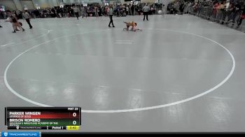 71 lbs Cons. Round 4 - Parker Wingen, Legends Of Gold vs Brison Romero, Goldman`s Wrestling Academy Of The Rockies