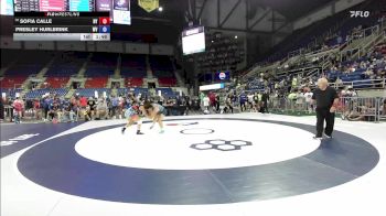 155 lbs Cons. Sub-rd Of 32 - Sofia Calle, NY vs Presley Hurlbrink, WV