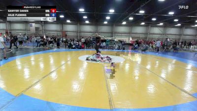 80 lbs Rr Rnd 1 - Sawyer Oakes, Revival Silly Salmon - BK8 vs Julie Fleming, Revival Whale - BK8