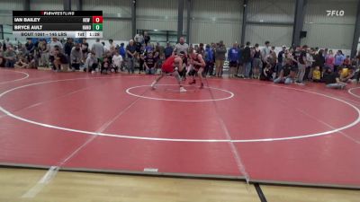 145 lbs Quarterfinal - Ian Bailey, New Freedom vs Bryce Ault, Hanover