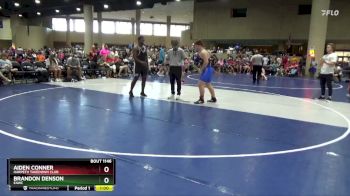 190 lbs Cons. Round 3 - Brandon Denson, EAWC vs Aiden Conner, Harpeth Takedown Club