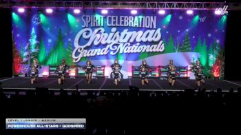Power House All Stars - Godspeed [2025 L1 Junior - Medium] 2025 Spirit Celebration Christmas Grand Nationals