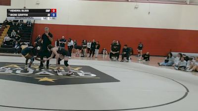 131 lbs Quarterfinal - Kendra Bliss, Simpson vs Moni Griffin, Augustana (IL)