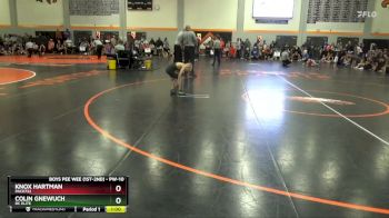 PW-10 lbs Semifinal - Knox Hartman, Pack732 vs Colin Gnewuch, DC Elite