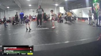 55 lbs Cons. Semi - Ryker Polk, Great Bridge Wrestling Club vs Brett D`Ettore, C2X