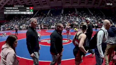 1A-120 lbs Champ. Round 1 - Walker Bunch, Toombs County vs Aiden Dellinger, Oglethorpe County