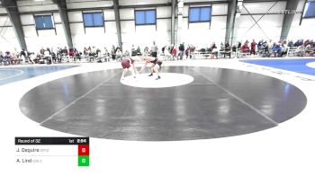157 lbs Round Of 32 - Jacob Deguire, Springfield vs Akiva Lind, Wesleyan