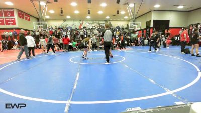 120 lbs Quarterfinal - Kaidance Carnahan, Poteau vs Calynn Day, McAlester
