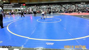 88 lbs Consi Of 16 #2 - REESE ZUPPAN, Corning Sharks vs Hunter Hartzell, New Plymouth