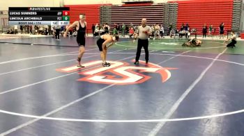 174 lbs Cons. Round 4 - Lucas Sumners, Apprentice School vs Lincoln Archibald, Pennsylvania College Of Technology