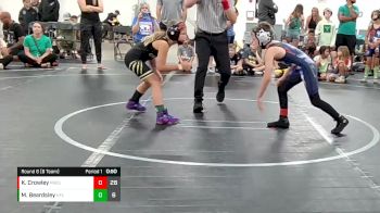 64 lbs Round 6 (8 Team) - Kaiden Crowley, Prestige Worldwide vs Mazzy Beardsley, HFL