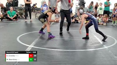 64 lbs Round 6 (8 Team) - Kaiden Crowley, Prestige Worldwide vs Mazzy Beardsley, HFL