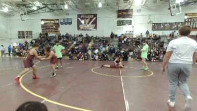 135 lbs Semifinal - Eimo Fredley, Moses Lake Wrestling Club vs Cole Quilter, Moses Lake Wrestling Club