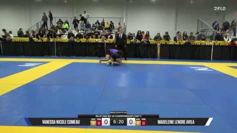 Madeleine Lenore Avila vs Vanessa Nicole Comeau 2026 Pan IBJJF Jiu-Jitsu No-Gi Championship