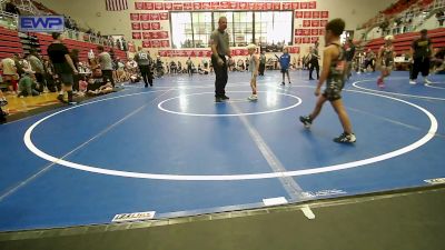 49 lbs Rr Rnd 1 - Waylon Macke, F-5 Grappling vs James Stephens, Chickasha Youth Wrestling