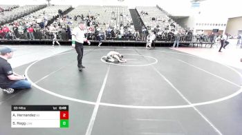 83-M lbs Quarterfinal - Alex Hernandez, Barn Brothers vs Skipper Ragg, Lions Den Wrestling Club