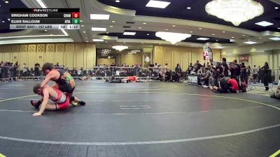 157 lbs Round Of 16 - Brigham Cookson, Champions WC vs Elias Salloum, Ayala