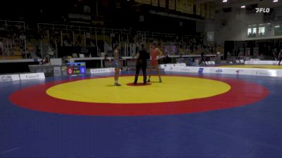 46kg Round 4 - Nevaeh Mann, Coast RTC vs Iraabir Sooch, Canadian Mal Wrestling