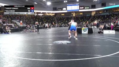 207 lbs Cons. Round 2 - Ella Beam, Presbyterian vs Hailey Conley, Fort Hays State