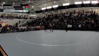 157 lbs Quarters & 1st Wb (16 Team) - Davis Brooks, Harris County vs J`Veion Redmon, Ola