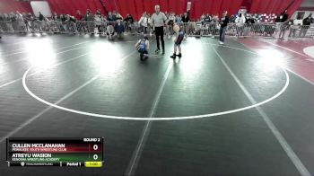 135-136 lbs Round 2 - Atreyu Wasion, Kenosha Wrestling Academy vs Cullen McClanahan, Pewaukee Youth Wrestling Club