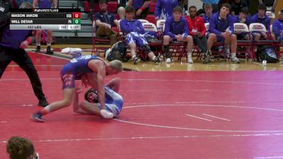 127 lbs Final - Mason Jakob, USA vs Will Detar, PA