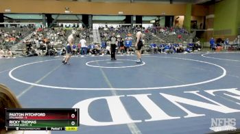 285 lbs Semifinals (8 Team) - Ricky Thomas, EDMOND NORTH vs Paxton Pitchford, STILLWATER